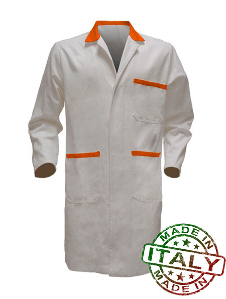 Camice da lavoro bicolore made in italy